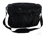 Baby Wickeltasche Kinderwagentasche Reisetasche Windeltasche Pflegetasche Babytasche Tragetasche Black [059]