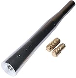 AERZETIX - C12071 - Universal Antenne - Antennenstab - 11.5cm - Chrome - für Radio Auto