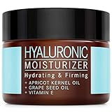 DER SIEGER 2020* - Hyaluronsäure Creme mit Aprikosenkernöl und Vitamin E - VEGAN – 50 ml made in Austria by Mother Nature Cosmetics, hochwirksame, feuchtigkeitsspendende Tagescreme für das Gesicht