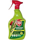 PROTECT GARDEN Lizetan Plus Blattlausfrei AF Spezialspray gegen Blattläuse an Rosen, Zierpflanzen, Obst und Gemüse, 1 Liter, anwendungsfertiges Pumpspray