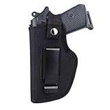 ZONSUSE Waffenholster,Pistolen Holster, Gürtelholster Taktische Pistolenholster,Concealed Carry with Metal Clipp,für Klein und Großpistolen Rechts und Linkshänder,Gürtelholster für Pistolen