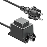 ledscom.de 20W LED Trafo-Netzteil für IP44 Stecksystem NEMO Transformator 12V AC