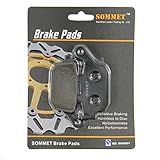 SOMMET 1 Paar Motorrad Bremsbeläge Hinten für Suzuki SFV 650 (K/AK/L/AL) Gladius (2009-2015)