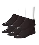 PUMA Unisex Invisible Sneaker Socken 6er Pack, Größe:39-42;Farbe:black