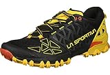 LA SPORTIVA Herren Bushido II Traillaufschuhe, Black/Yellow, 44.5 EU