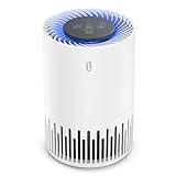 TaoTronics Luftreiniger TT-AP001 Air Purifier mit 3-in-1 HEPA Filter 20m² 4 Lüfterstufen 99,97% Filterleistung Leiser Betrieb gegen Staub Pollen Tierhaare Weiß