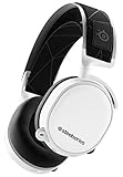 SteelSeries Arctis 7 (Gaming Headset, verlustfreies und drahtloses, DTS Headphone:X v2.0 Surround für PC, Playstation 5 und PlayStation 4) weiß