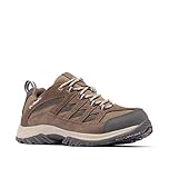 Columbia Damen Crestwood Waterproof Wanderschuhe, Bergsteigen und Trekking Frau, Kiesel/Sauerstoff, 41.5 EU