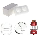 2x Ersatzglas 7,5ml für SMOK TFV18 Verdampfer Tank Bulb Glas Pyrex Tube Glastank Ersatz TFV 18