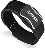 iGPSPORT Herzfrequenz-Monitor HR60 Wasserdicht Smart Fitness Activity Tracker Uhr mit Armband Sensor ANT+ und Bluetooth – Schwarz