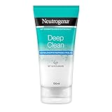 Neutrogena Deep Clean Hautverfeinerndes Peeling, Sanftes Waschpeeling mit Glycolsäure, Reinigungspeeling, 150 ml