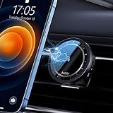 【Verwendung mit Magnet-Telefonhülle】 Auckly Kabelloses Ladegerät Magnet Handyhalterung fürs Auto,Qi 15W Wireless Charger Auto Magsafe-Kompatibilität KfZ Qi Ladestation Auto für iPhone 12/Pro/Max/Mini