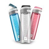 Alphatrail Tritan Trinkflasche Jay 750ml Schwarz I 100% Auslaufsicher I BPA-Frei & Ökologisch I Spülmaschinengeeignet I Mit Einhand-Fliptop-Verschluss für optimale Hydrierung im Alltag