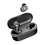 Bluetooth Kopfhörer TWS Bluetooth 5.0 SoundPEATS In Ear Kopfhörer Wireless Bluetooth Headset kabellose Hörer Stereo Mini Sport Kopfhörer mit Mikrofon für alle Bluetooth Geräte