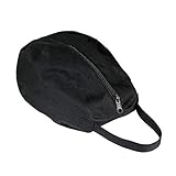 Horze Helmtasche Reithelm, Atmungsaktiv und Wasserdicht, Eine Größe, Schwarz, Schwarz, one size