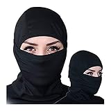schwarze Farbe Balaclava Unter Helme Schutz Motorrad Tactical Ski-Gesichtsmaske, Skimaske Motorradmaske