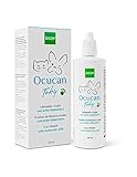 Ocucan Augenreiniger mit Hyaluronsäure, zur täglichen Pflege der Augen Ihres Hundes (100 ml)