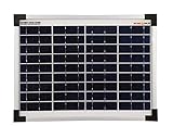 enjoy solar® Poly 12V 36V Polykristallin Solarpanel Solarzelle ideal für Wohnmobil, Gartenhäuse, Boot (10W)