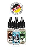 CBD Liquid mit Weed-Geschmack - Made in Germany - Ziggi Jackson - Premium Liquid Aroma für E-Zigaretten und E-Shishas, ohne Nikotin/THC, Cannabidiol (Orange Butt, 250 mg)