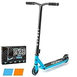 Osprey Unisex-Youth OSP Bomb Stunt Scooter-Blue, One Size