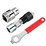 Foxnovo Profi Fahrrad, Kurbelabzieher Abzieher Tretlager Entferner