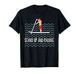 SUP Stand Up Paddling Board Paddle T-Shirt