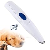 FISHOAKY Tierhaarschneider für Hunde und Katze, Profi Leise Hundeschermaschine Haarschneider Haarschneidemaschine Schermaschine, Haustier Grooming Clipper Haare Elektrisch Wiederaufladbar Drahtlose