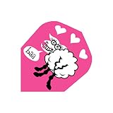 Harrows Quadro Dart Flights - Verschiedene Ausführungen, 1 Set = 3 Stück (Sheep)