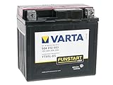 58008 VARTA 504012003A514 Powersports AGM Motorradbatterie, 12 V, 4Ah, YTX5L-BS