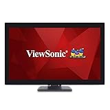 Viewsonic TD2760 68,2 cm (27 Zoll) Touch Monitor (Full-HD, HDMI, DP, USB 3.2 Hub, Lautsprecher, 4 Jahre Austauschservice) Schwarz