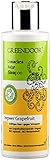 Greendoor basisches Natur Shampoo Ingwer Grapefruit vegan 200ml Männer-Shampoo kräftiges Haar gegen Schuppen, outdoor aus Bio Ölen OHNE Silikon Sulfate Parabene, natürlich Haarpflege men Naturkosmetik