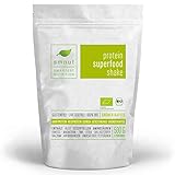 Bio Vegan Protein | smnut GRÜNER KAFFEE 500g | Hanfprotein Reisprotein Superfoods Gerstengras Quinoa Kaffeebohnen Arabica | ohne Aromen ohne Zusätze