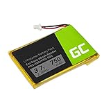 Green Cell ® Akku Batterie 1-756-769-11 LIS1382(J) für E-Book Sony Portable Reader PRS-500 PRS-500U2 PRS-505 PRS-505LC PRS-505RC PRS-505SC PRS-505SCJP PRS-700 PRS-700BC, (Li-Pol Zellen 750mAh 3.7V)