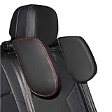 Auto Kopfstütze Nackenstütze, HommyFine Auto Kopfstütze Kinder, montierbares hochklappenbares Kopfkissen Nackkissen für Autositz Unterstützung auf Beiden Seiten ideal für Nachtfahren Schlafen