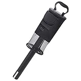 yidenguk Golf Ballsammler, Golf Pick-Up Tasche Hält ca 75 Bälle Golf Abnehmbare Ball-Retriever-Röhre mit Aufbewahrungstasche Golfball Picker Schaufelvorrichtung (schwarz)
