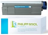 Alternativ zu OKI 43872307 fÃ¼r OKI C5650 / C5750 Toner Cyan (ca. 8000 Seiten bei 5% Deckung) für C 5650 / 5650 DN / 5650 N / 5750 / 5750 DN / 5750 N