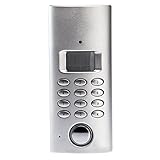 KOBERT GOODS – drahtloser Tür-, Fenster- oder Vitrinenalarm SP61 Einsatz als Alarmanlage, Einbruchsschutz, Home-Security Mit PIN-Code-Eingabe, Alarmanruf/ automatischer Wahlfunktion sowie 130 db-Alarm [Energieklasse A]