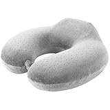 ACMEDE Reisekissen Nackenkissen - Weiches Memory Foam Baumwolle U-Förmiges Nackenhörnchen Nackenstützkissen für Erwachsene & Kinder-Flugzeug, Zug, Auto, Büro oder Camping Nicht aufblasbar
