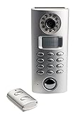 KOBERT GOODS SP61CR Drahtloser Haus-Alarm für Innen-Räume mit Bewegungs-Melder Nachtsicht-Kamera Video-Aufzeichnung zum Einsatz von Einbruch-Schutz mit 130db inklusive Fernbedienung und Pin-Code