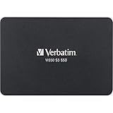 Verbatim Vi550 S3 SSD - 1 TB 2,5', Interne Solid State Drive mit 3D NAND-Technologie, schwarz