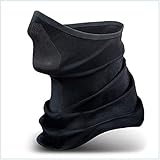 STANDWERK - Model X-Treme Sturmhaube schwarz - Atmungsaktive Sturmmaske - Klimaregulierende Skimaske - Balaclava mit hochwertigem Nylon-Netz - Perfekte Passform (L-XL)