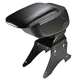 Autohobby 48014 Mittelarmlehne Armlehne Universal Konsole Mittelkonsole Kunstleder Aufbewahrungsbox Schwarz A B C G H J CC 3 4 5 6 7