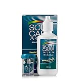 Solocare Aqua 1x90ml Reise-Set – Kontaktlinsenflüssigkeit für Weiche Kontaktlinsen – Kombilösung für das Reinigen, Desinfizieren und Aufbewahren der Linse (All-In-One Lösung)