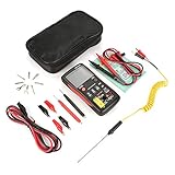 Akozon Digital Multimeter Electrical Tester ANENG Q1 True RMS Digital Multimeter Button 9999 Counts With Analog Bar Graph AC/DC Voltage Ammeter Current Ohm Auto/Manual