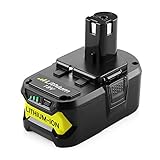 Dosctt Akku Ersatz für Ryobi 18V Wekzeug Ersatzakku ONE+ RB18L50 RB18L50 RB18L40 RB18L25 RB18L15 RB18L13 P108 P107