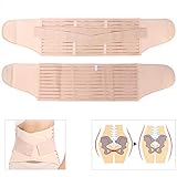 Postpartale Bauchgürtel Atmungsaktiv Schwangere Bauch Bauch Bandit Taille Bauch Stützgürtel Bauchband Pflege für Schwangerschaft Mutterschaft Body Shaper(XXL)