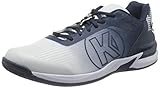 Kempa Herren Attack Three 2.0 Handballschuh, weiß/Marine, 43 EU