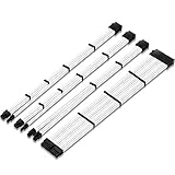 EZDIY-FAB 24 Pin/8pin (4+4) M/B, 8pin (6+2) PCI-E Verlängerungskabel Kit 500mm Länge, Weiß