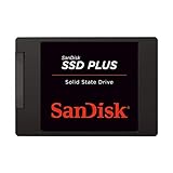 SanDisk SSD Plus interne Festplatte 1 TB (steigert Schreibleistung im Burstmodus, schnelleres Hoch,-Herunterfahren und Laden, Lesegeschwindigkeit 535 MB/s, Schreibgeschwindigkeit 450 MB/s, stoßfest)