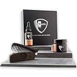 GØLD´s Bartpflege-Set bestehend aus Bartöl, Bartbalm und klappbaren Bartkamm, für einen gepflegten und gestylten Bart